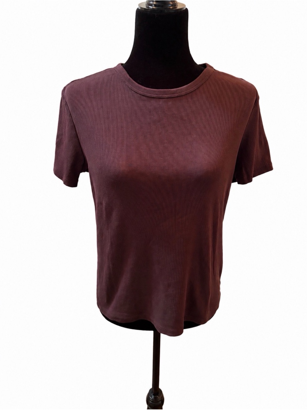 H&M Short Sleeve Crewneck Tee - Mauve Brown XL Good condition